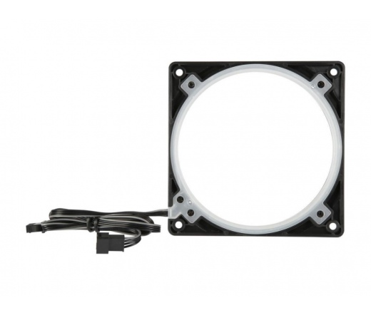 COOLER PHANTEKS Halos Lux rács 14cm RGB LED alu fekete