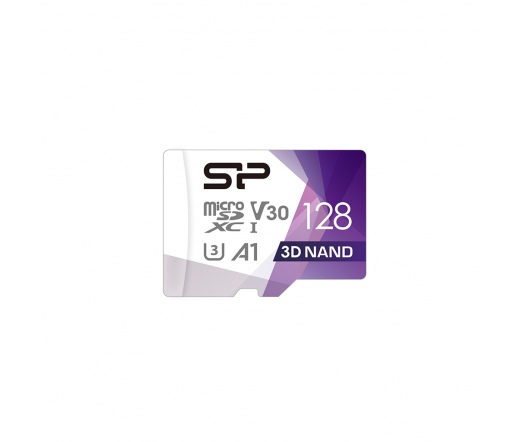 Card MICRO SDXC Silicon Power Superior Pro 128GB - C10,UHS-I U3, A1, V30