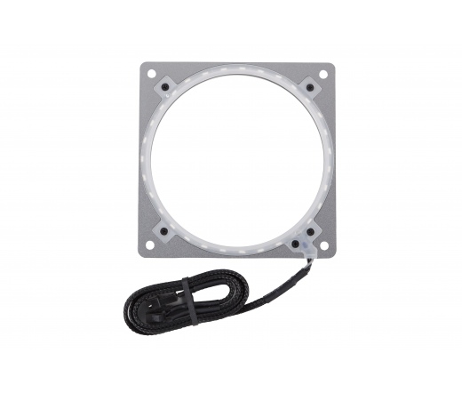 COOLER PHANTEKS Halos Lux rács 14cm RGB LED alu szürke