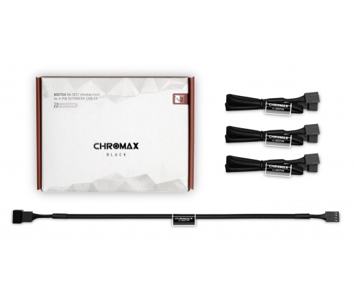 COOLER NOCTUA NA-SEC1.chromax.black 4-Pin Extension Cables - 30cm