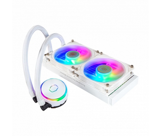 COOLER MASTER MasterLiquid PL240 Flux White Edition