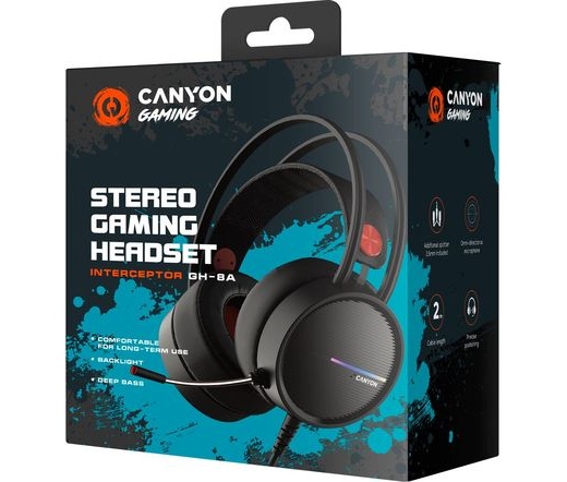 CANYON GH-8A Interceptor Gaming Headset