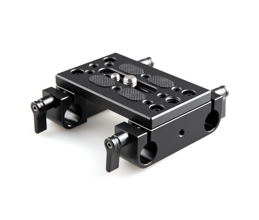 SMALLRIG Mounting Plate with 15mm Rod Clamps 1775