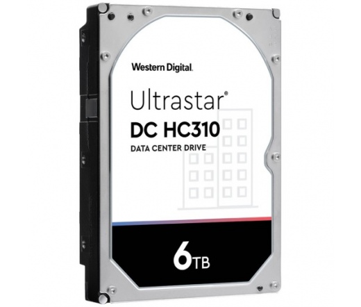 Western Digital 6TB 7200rpm SATA-600 256MB Ultrastar DC HC310 HUS726T6TALE6L4