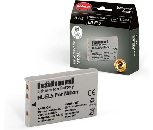 HAHNEL HL-EL5 akkumulátor (Nikon EN-EL5 1230 mAh)