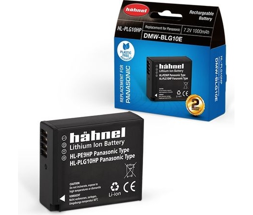 HAHNEL HL-PLG10HP akkumulátor (Panasonic DMW-BLG10EHP 1000 mAh)