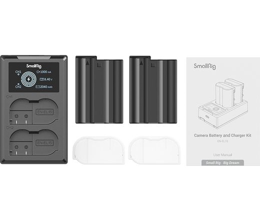 SmallRig EN-EL15 Camera Battery and Charger Kit 3820