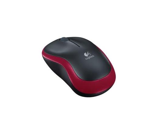 LOGITECH MOUSE M185 Wireless Red