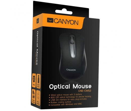 CANYON MOUSE CNE-CMS2 Black