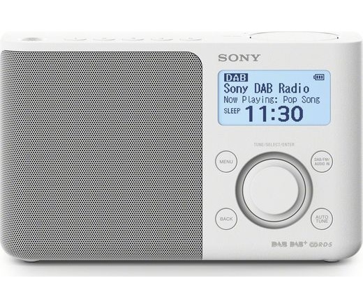 Sony XDR-S61D (Fehér) DAB rádió