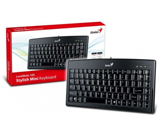 GENIUS Keyboard LuxMate 100 Hun USB Fekete