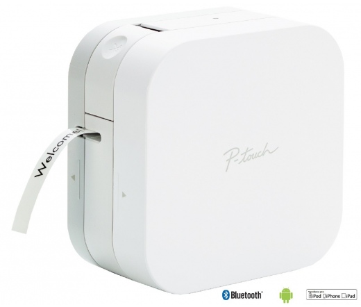 BROTHER P-Touch 300BT címkenyomtató (Bluetooth, Apple MFI, 20mm/sec, PT Cube Design&Print App for iOS&Android)