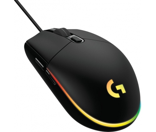 LOGITECH MOUSE G102 Lightsync fekete