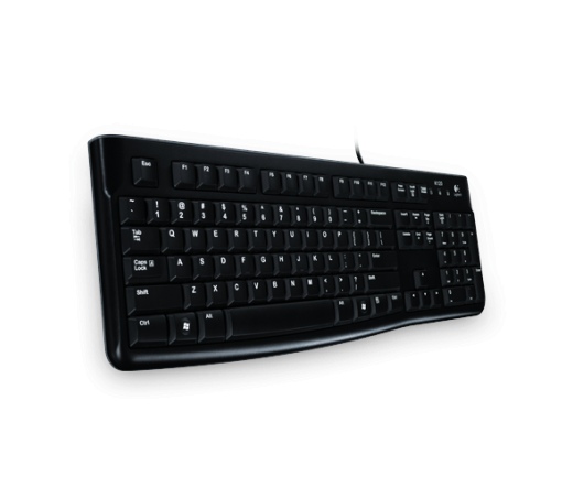 LOGITECH KEYBOARD K120 BLACK US OEM