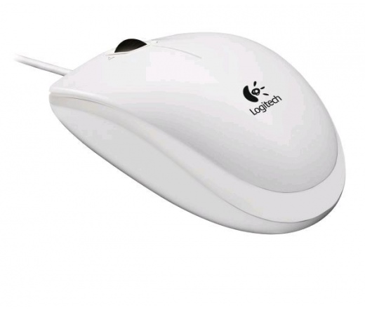 LOGITECH MOUSE B100 USB OEM WHITE