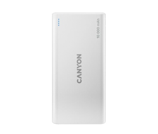 CANYON PB-108 Micro-USB/Lightning 10000mAh - fehér