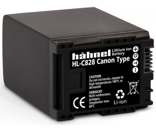 HAHNEL HL-C828 akkumulátor (Canon BP-828 2760 mAh)