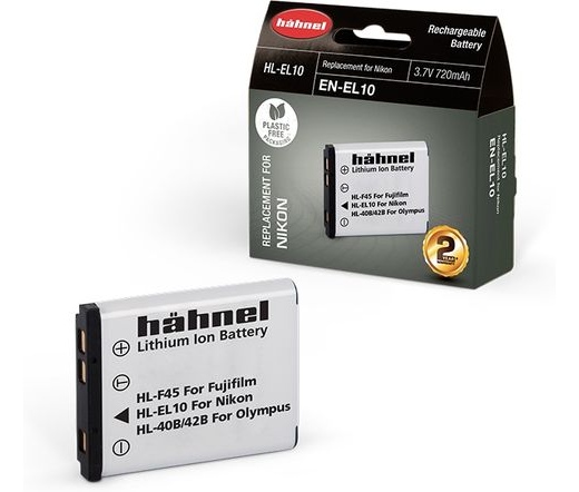 HAHNEL HL-EL10 akkumulátor (Nikon EN-EL10 720 mAh)