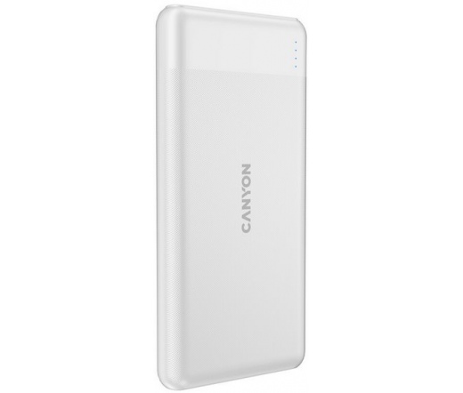 CANYON PB-109 Power Bank 10000mAh PD/QC - fehér