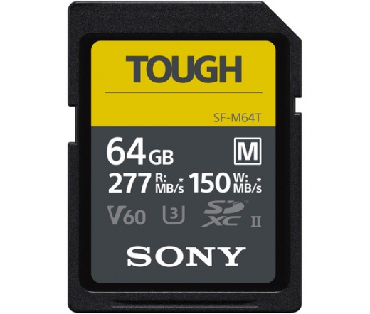 SONY SF-M Tough SDXC 64GB UHS-II Memóriakártya