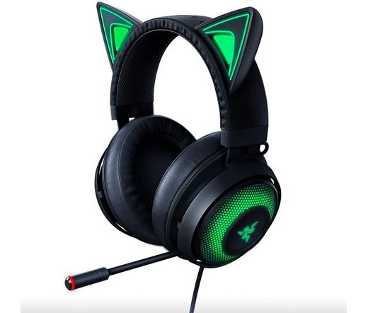 RAZER HEADPHONE Kraken Kitty Edition - Black