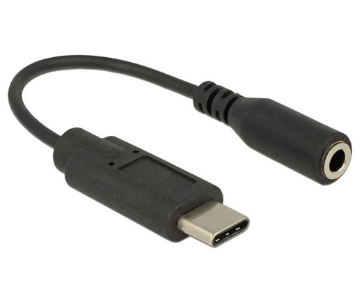 Delock USB C bementi Stereo Jack kimeneti audio adapter - 14 cm