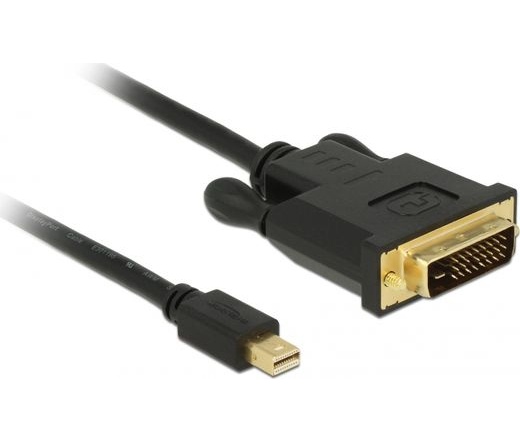 Delock Kábel mini Displayport 1.1 dugó > DVI 24+1 dugó 2 m (3 év)