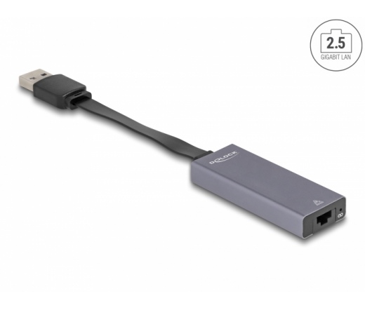 DELOCK USB Type-A Adapter to 2.5 Gigabit LAN slim