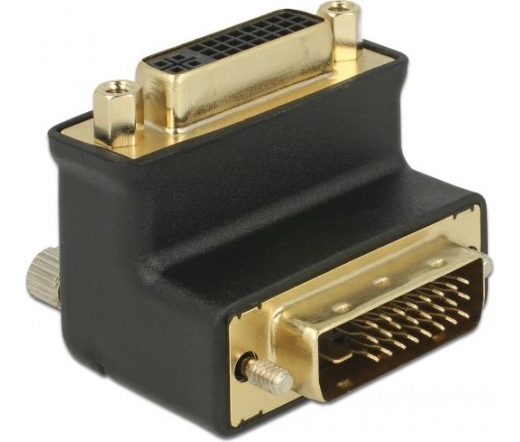 DELOCK Adapter DVI(24+1) -> DVI(24+5) Bu/St 90o