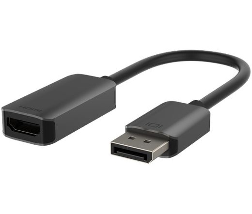 BELKIN Active DisplayPort to HDMI Adapter 4K HDR Black