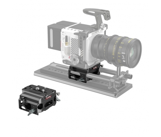 SMALLRIG Lightweight Baseplate with Dual 15mm Rod Clamp (magnesium alloy version)