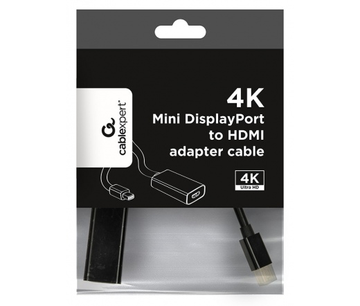 GEMBIRD 4K Mini DisplayPort to HDMI black