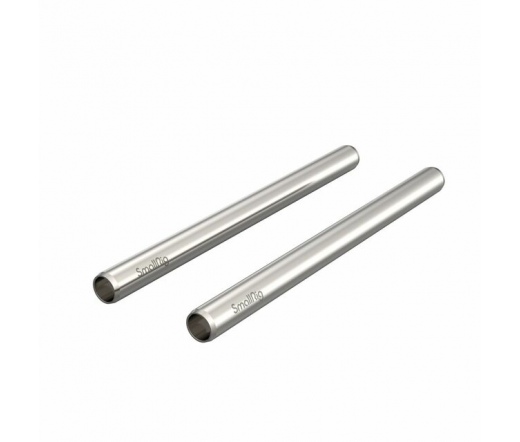 SmallRig 15mm Stainless Steel Rod - 20cm 8" (2pcs) 3683