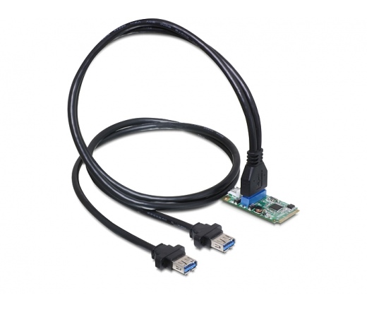 Delock Mini PCIe Module full size 1 x 19 pin USB 3.0 Pin Header