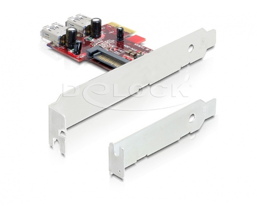 I/O DELOCK PCI-E -> 2 x internal USB 3.0 Type A (89272)