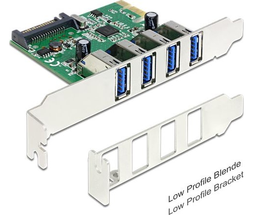 I/O DELOCK PCI-E -> 4x USB 3.0