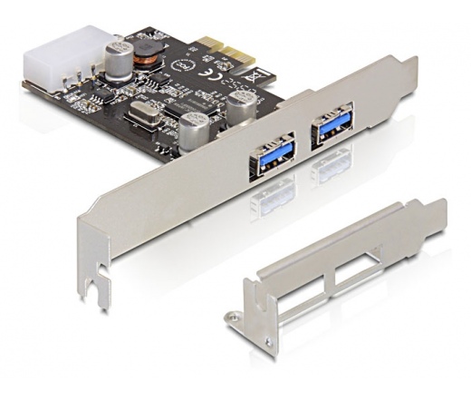 I/O DELOCK PCI-E -> 2x USB 3.0 (89243)