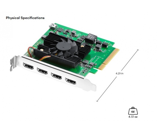 BLACKMAGIC DESIGN DeckLink Quad HDMI Recorder