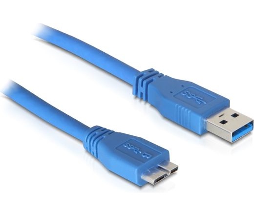 Delock Cable USB 3.0 Type A male > USB 3.0 Type micro B male 5 m