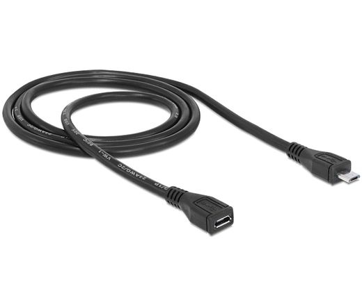 DELOCK Cable micro-USB hosszabbító 1m