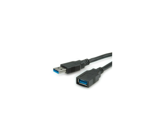 ROLINE Kábel USB 3.0 A-A M/F hossz.0.8m