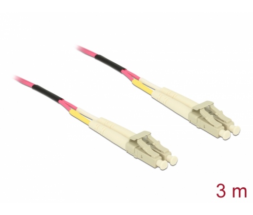 Delock Cable Optical Fiber LC / LC Multimode OM4 3 m