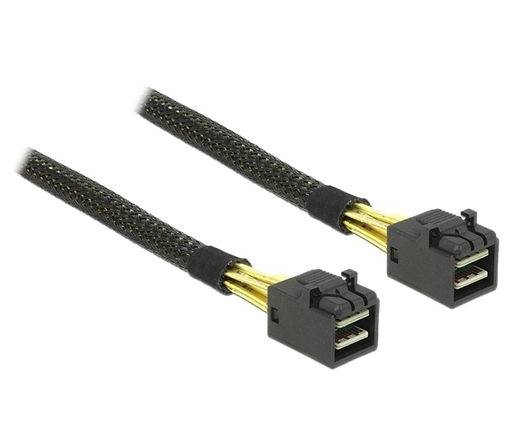 DELOCK Cable Mini SAS HD x 4 SFF 8643 male -> Mini SAS HD x 4 SFF 8643 male 1 m