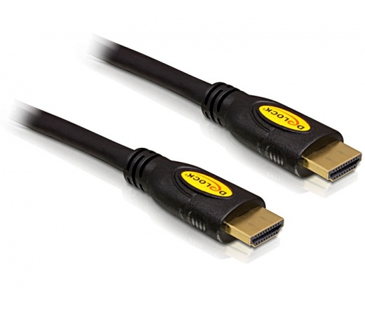 DELOCK Cable High Speed HDMI with Ethernet - A male / male 3m (82454)