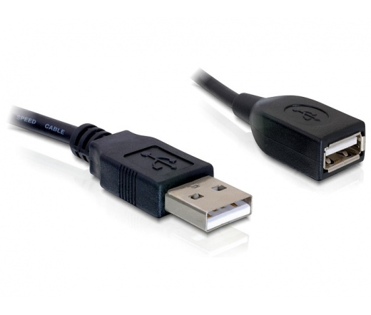 DELOCK Cable Extension USB 2.0 A-A male / female 15cm (82457)