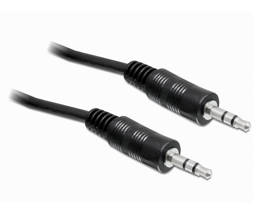 DELOCK audio kábel DC jack 3.5 mm male / male 2.5 m (84001)