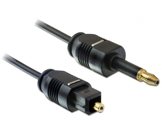 DELOCK Cable Toslink Standard male - Toslink mini 3.5mm male 1m (82875)