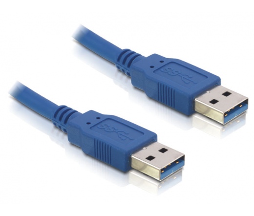 DELOCK Cable USB 3.0-A male / male 1m (82534)