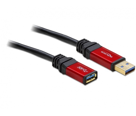 DELOCK Cable USB 3.0-A Extension male / female 3 m Premium (82754)