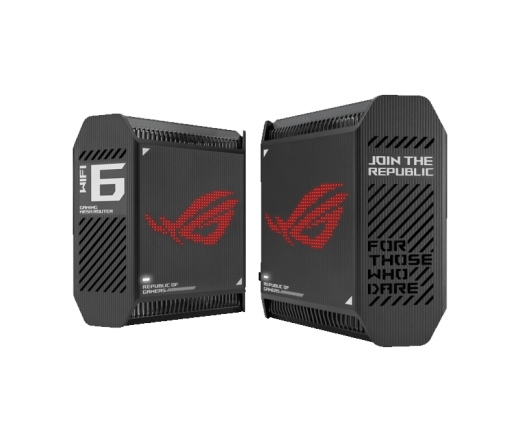 ASUS ROG Rapture GT6 Tri-Band WiFi 6 Mesh WiFi System 2-pk Black